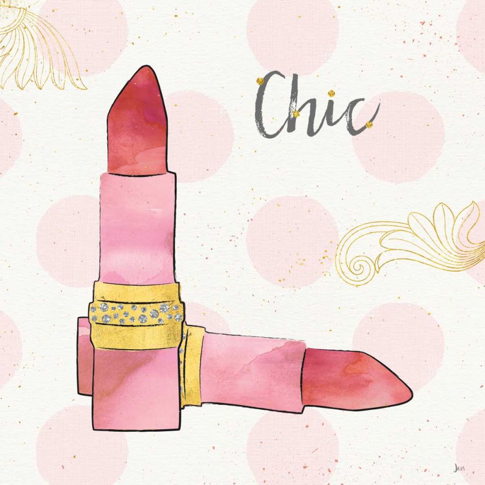 Fashion Blooms III Pink art print by Jess Aiken for $57.95 CAD
