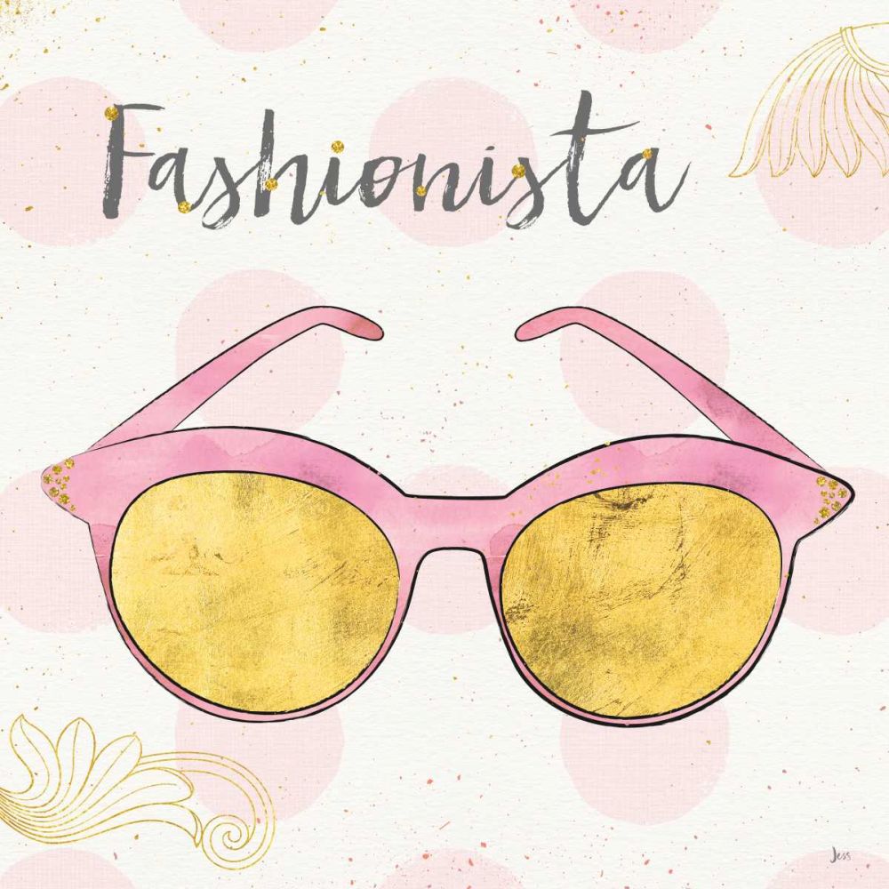 Fashion Blooms IV Pink art print by Jess Aiken for $57.95 CAD