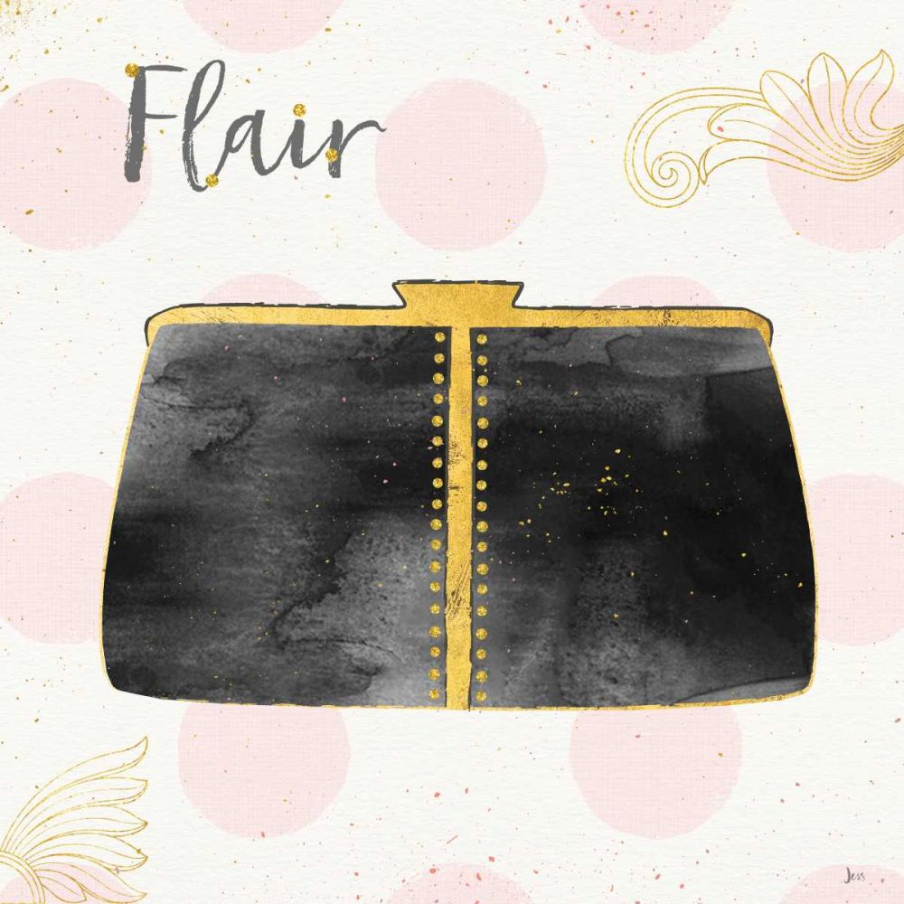 Fashion Blooms II Black art print by Jess Aiken for $57.95 CAD