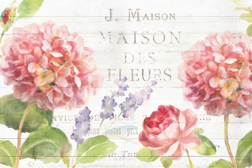 Maison Des Fleurs II art print by Danhui Nai for $57.95 CAD