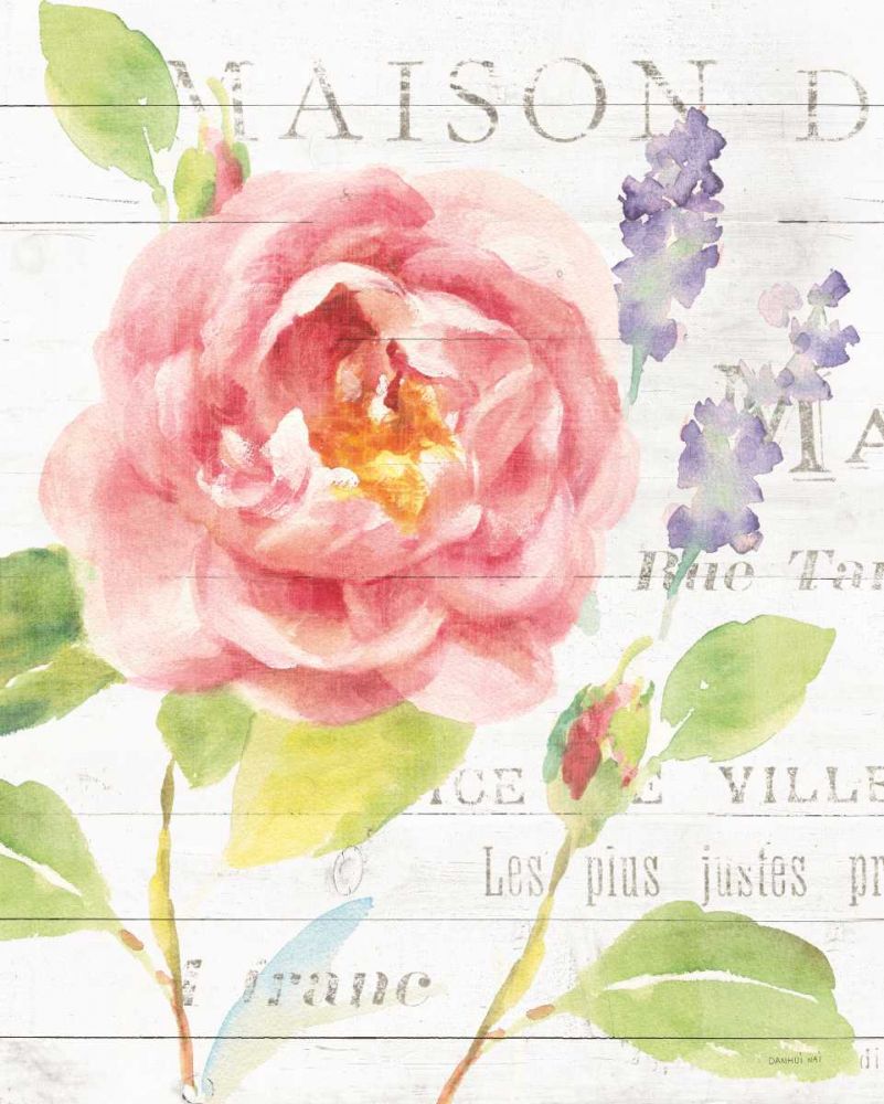 Maison Des Fleurs III art print by Danhui Nai for $57.95 CAD