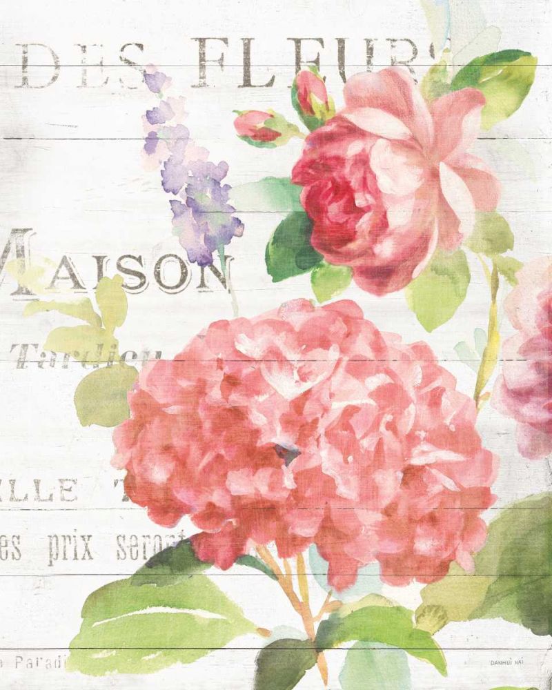 Maison Des Fleurs IV art print by Danhui Nai for $57.95 CAD