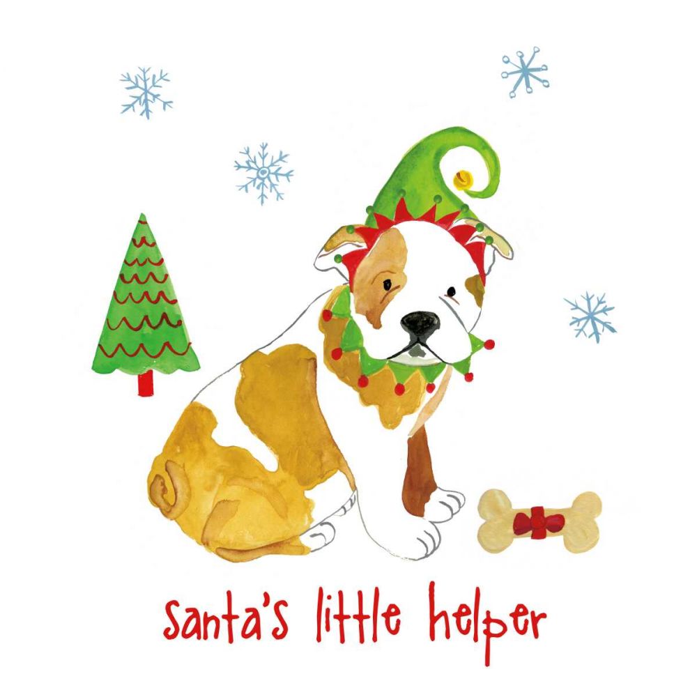 Christmas Critters I art print by Farida Zaman for $57.95 CAD
