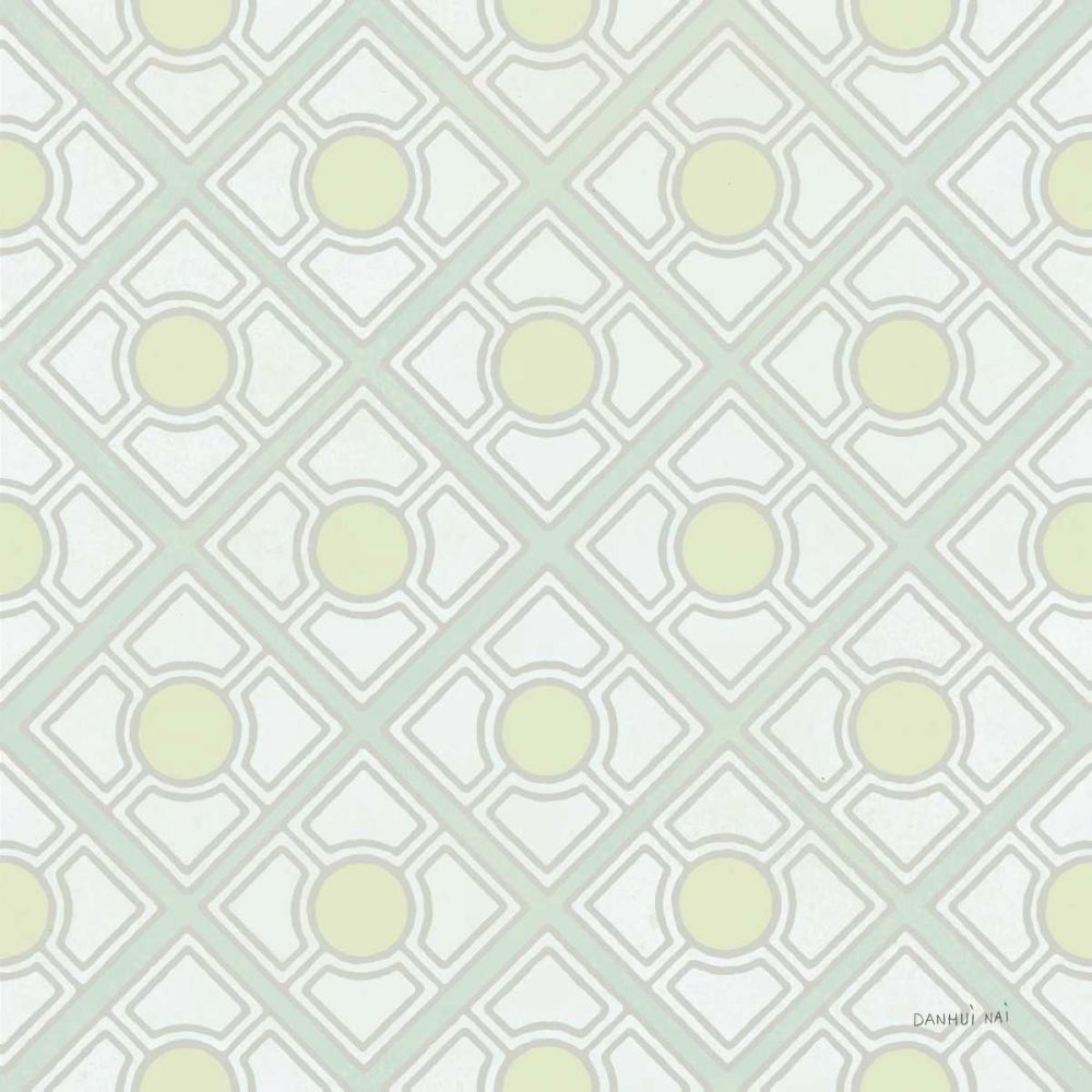 Maison Des Fleurs Pattern IIB art print by Danhui Nai for $57.95 CAD