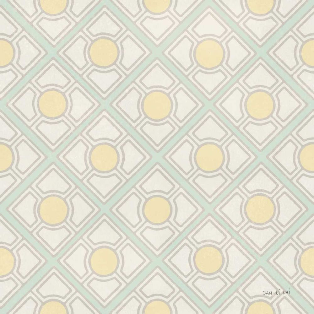 Maison Des Fleurs Pattern IIC art print by Danhui Nai for $57.95 CAD