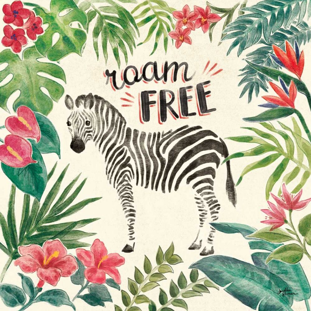 Jungle Vibes IV art print by Janelle Penner for $57.95 CAD