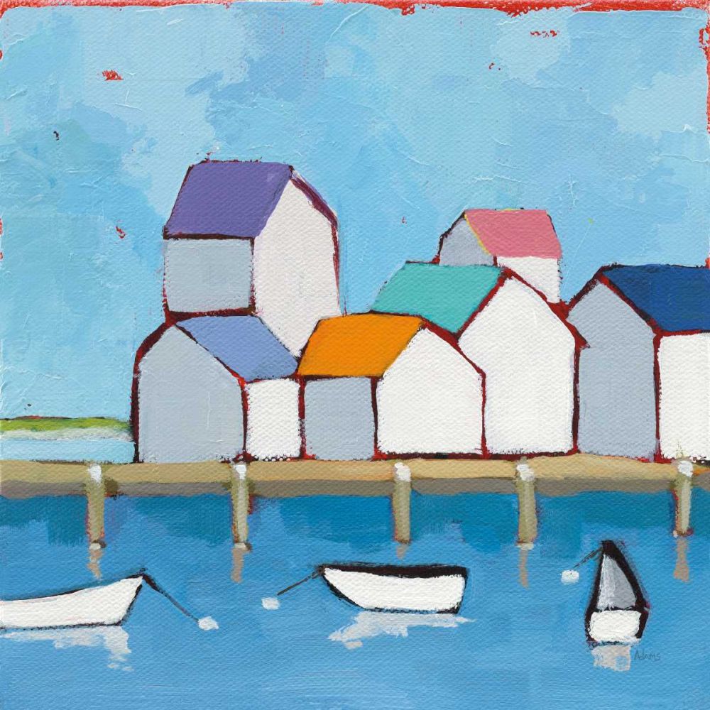 The Wharf art print by Phyllis Adams for $57.95 CAD