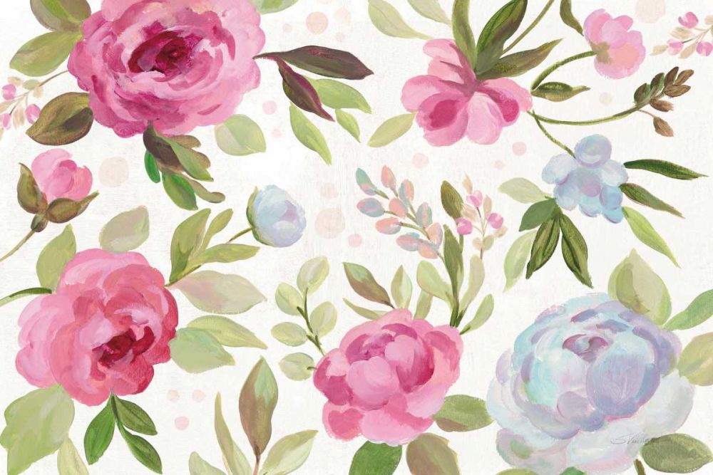Petals and Blossoms I art print by Silvia Vassileva for $57.95 CAD