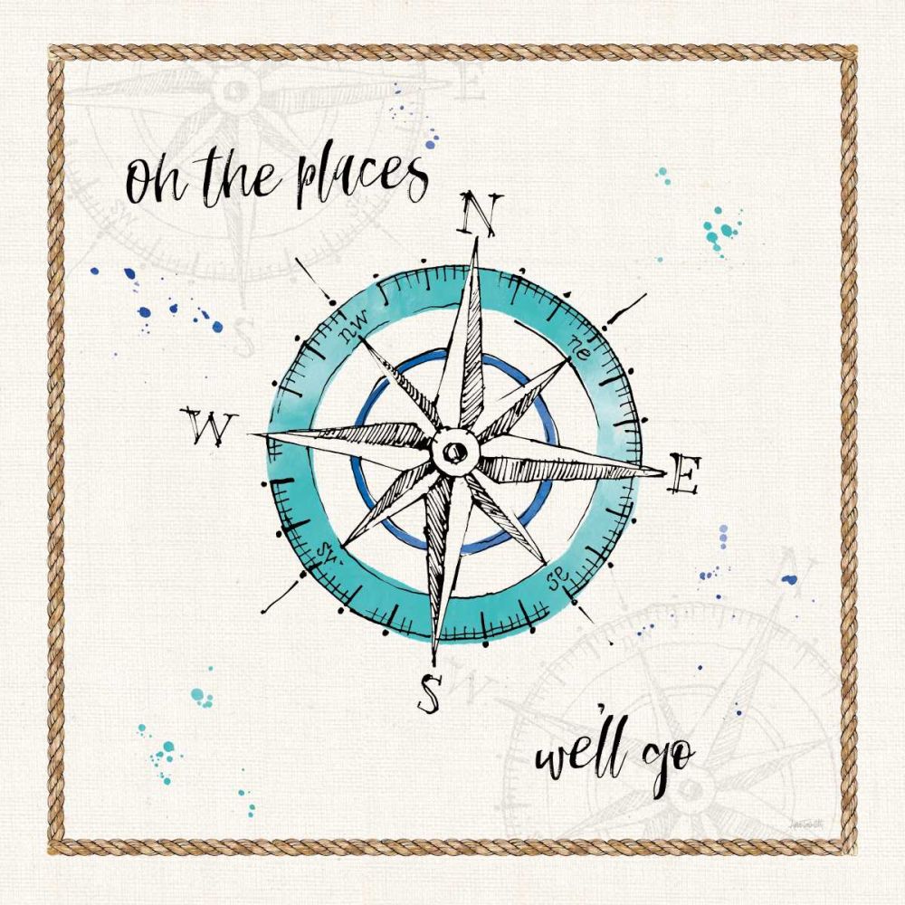 Coastal Buoys V Go art print by Anne Tavoletti for $57.95 CAD