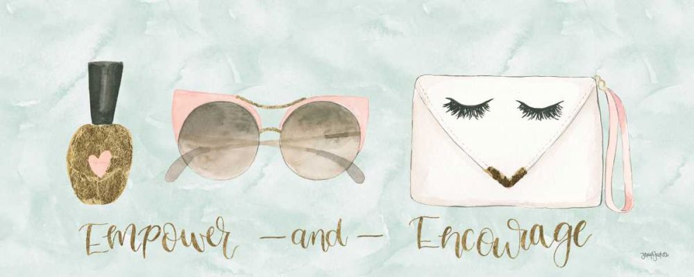 Boss Ladies X Aqua Empower art print by Jenaya Jackson for $57.95 CAD