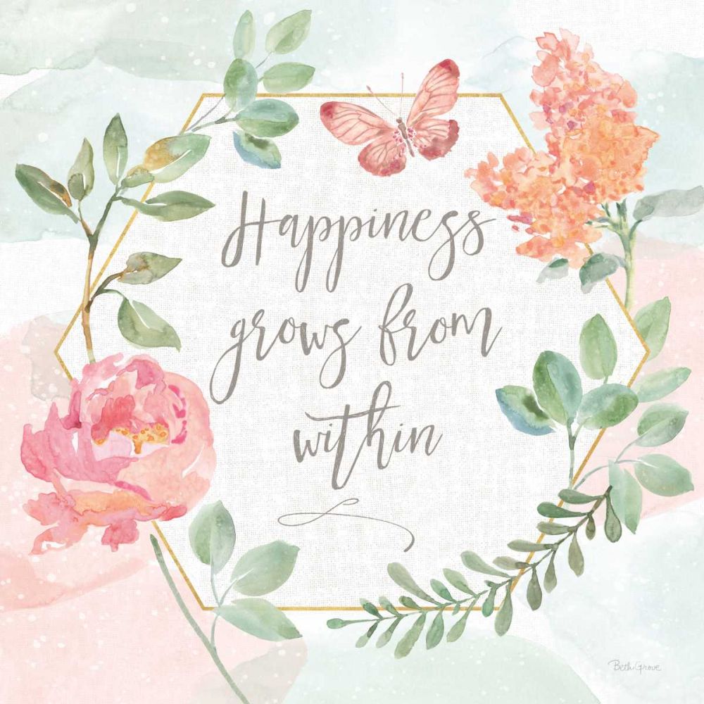 Watercolorful V art print by Beth Grove for $57.95 CAD