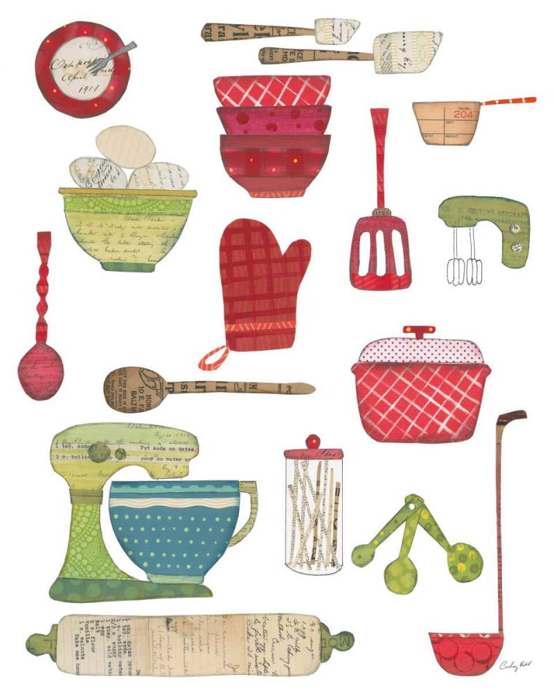 Cool Kitchen III art print by Courtney Prahl for $57.95 CAD