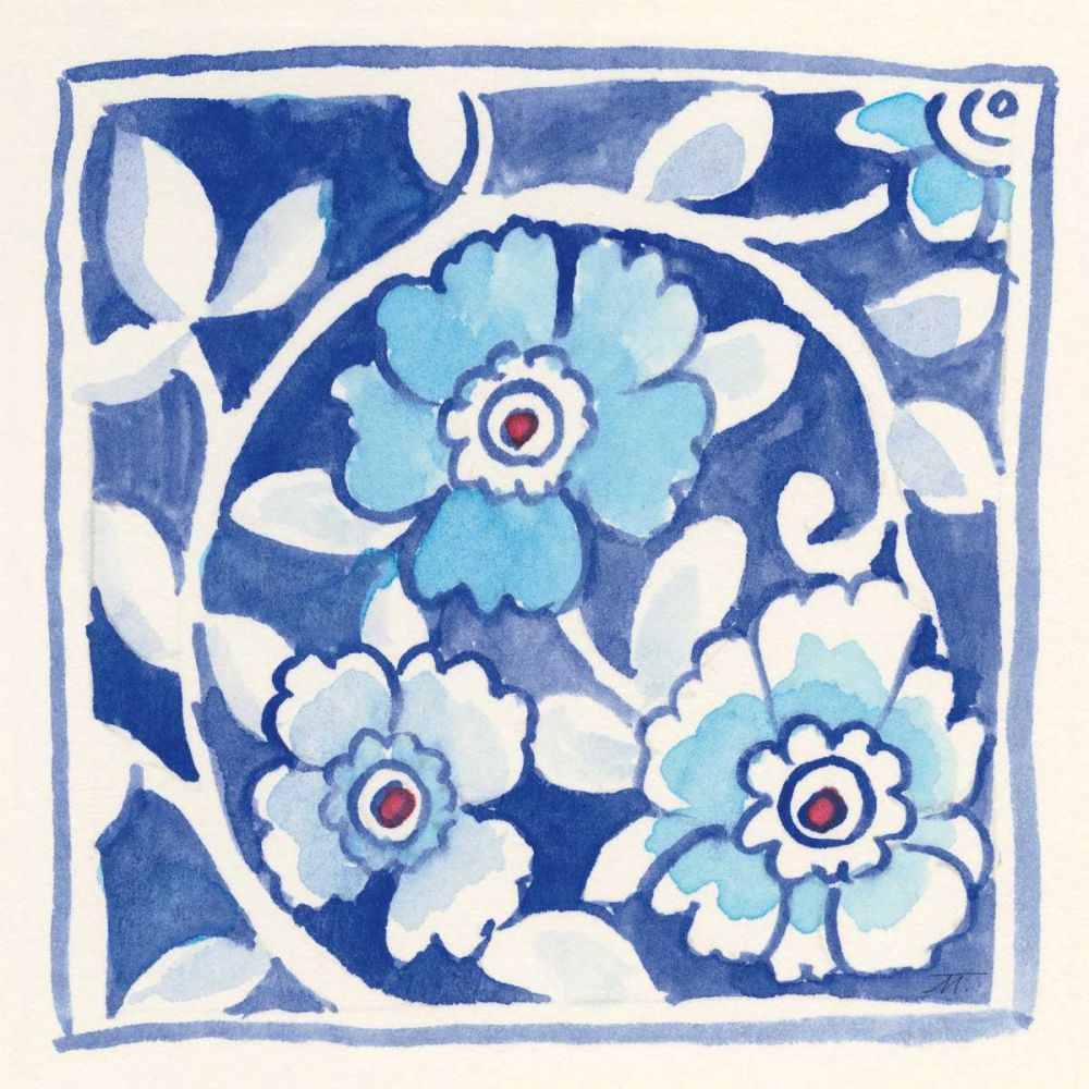 Peacock Garden IX art print by Miranda Thomas for $57.95 CAD