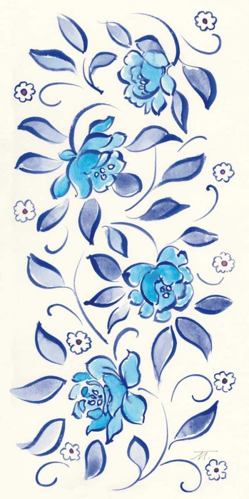 Peacock Garden X art print by Miranda Thomas for $57.95 CAD