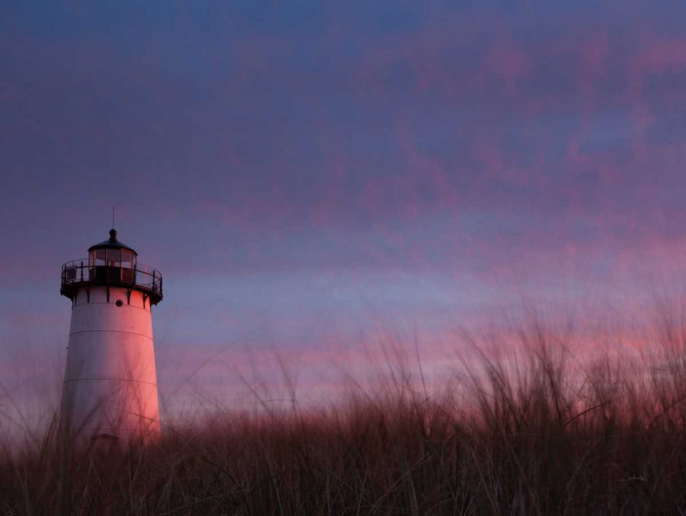 Lighthouse at Sunset art print by Aledanda for $57.95 CAD