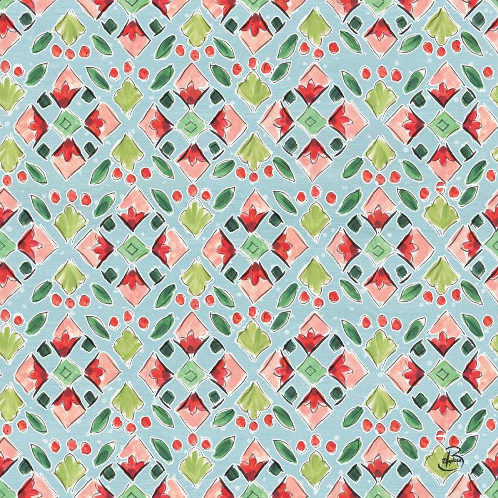 Country Poinsettias Step 05B art print by Daphne Brissonnet for $57.95 CAD