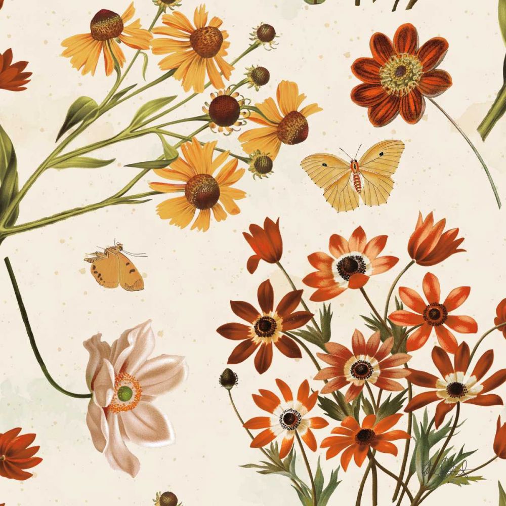 Fall Garden Step 02A art print by Katie Pertiet for $57.95 CAD