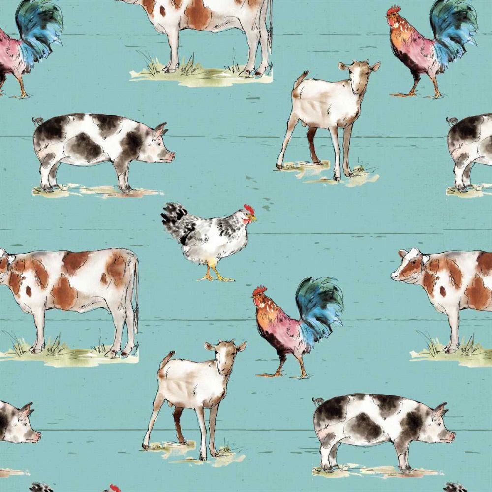 Down on the Farm Step 01C art print by Anne Tavoletti for $57.95 CAD