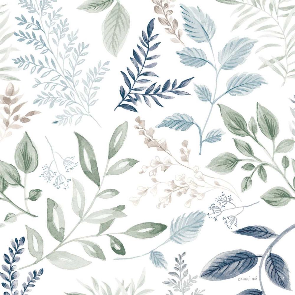 Sketchbook Garden Pattern III Cool art print by Danhui Nai for $57.95 CAD