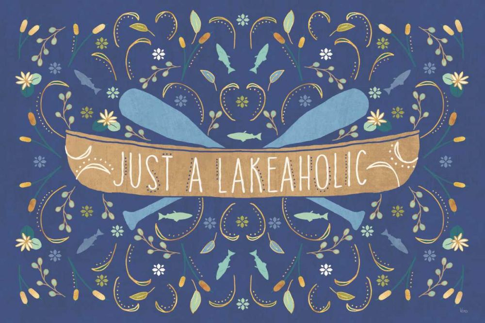 Otomi Lake I Dark art print by Veronique Charron for $57.95 CAD