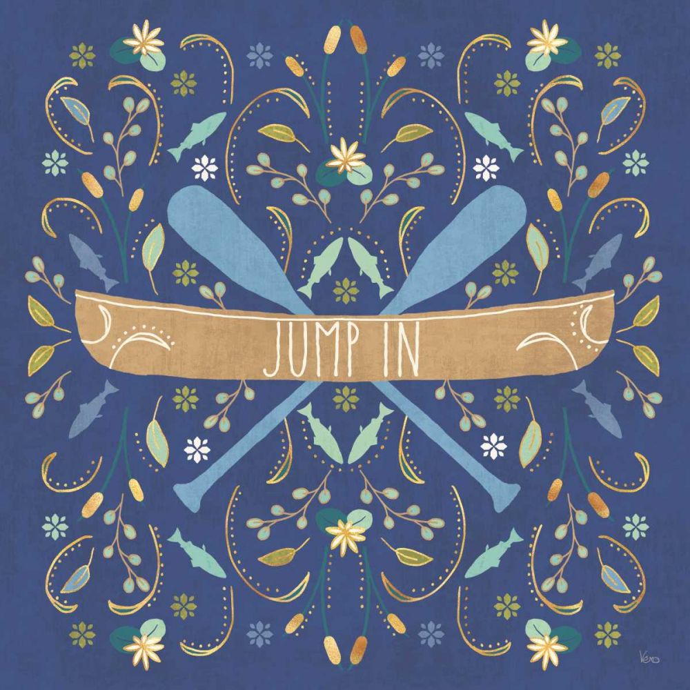 Otomi Lake III Dark art print by Veronique Charron for $57.95 CAD