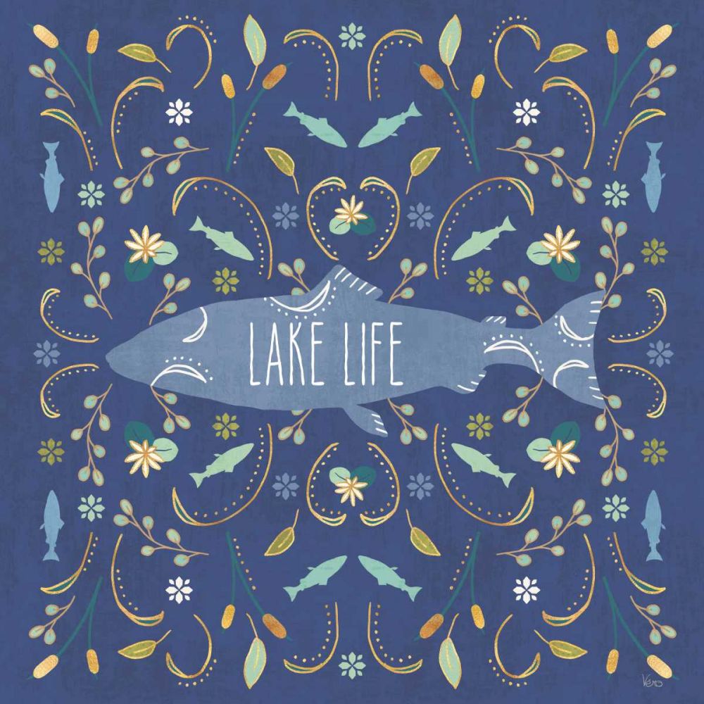 Otomi Lake V Dark art print by Veronique Charron for $57.95 CAD