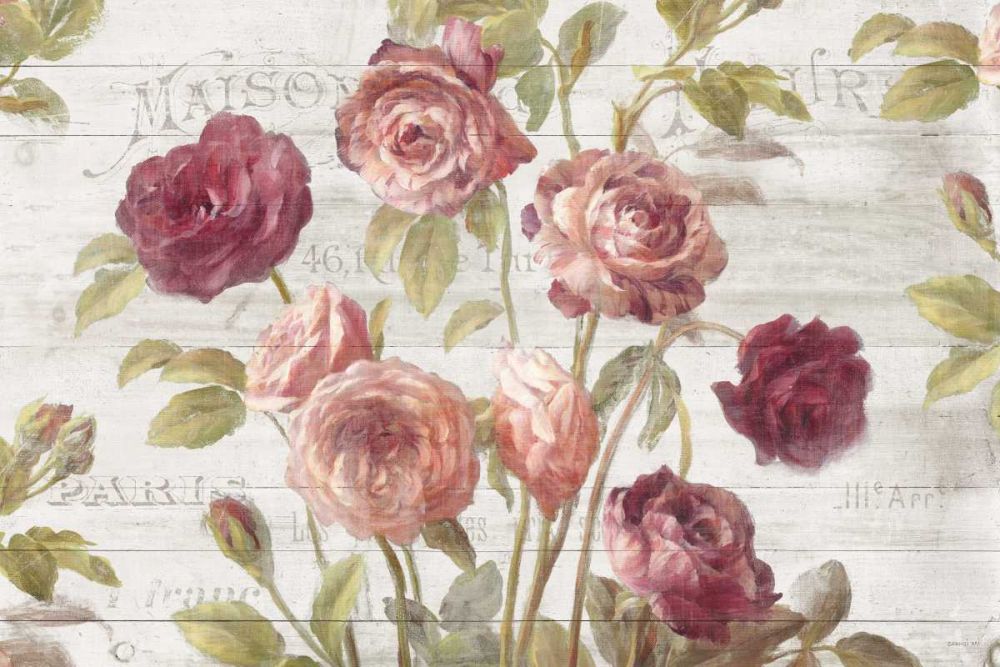 French Roses I art print by Danhui Nai for $57.95 CAD