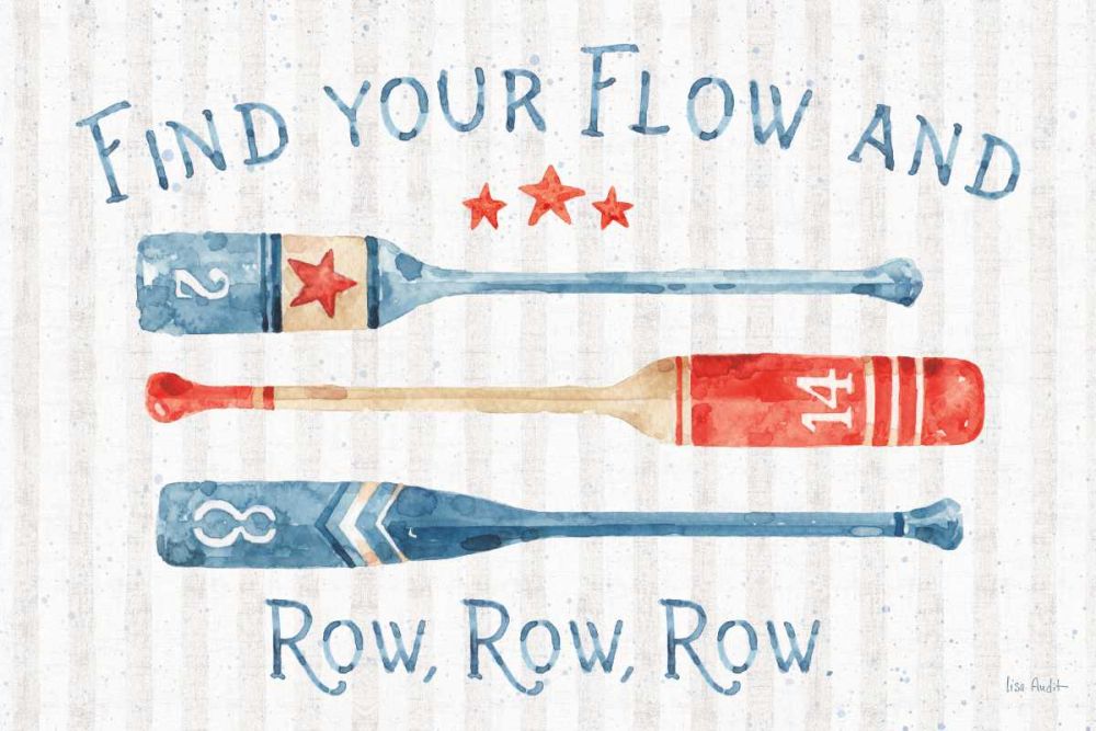 Nautical Life I art print by Lisa Audit for $57.95 CAD