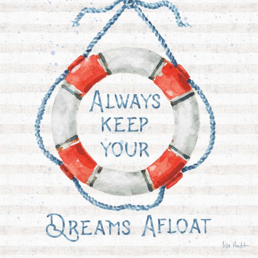 Nautical Life VI art print by Lisa Audit for $57.95 CAD