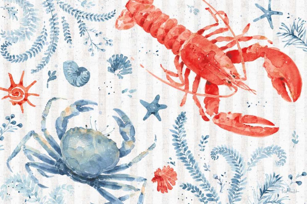 Nautical Life VIII art print by Lisa Audit for $57.95 CAD