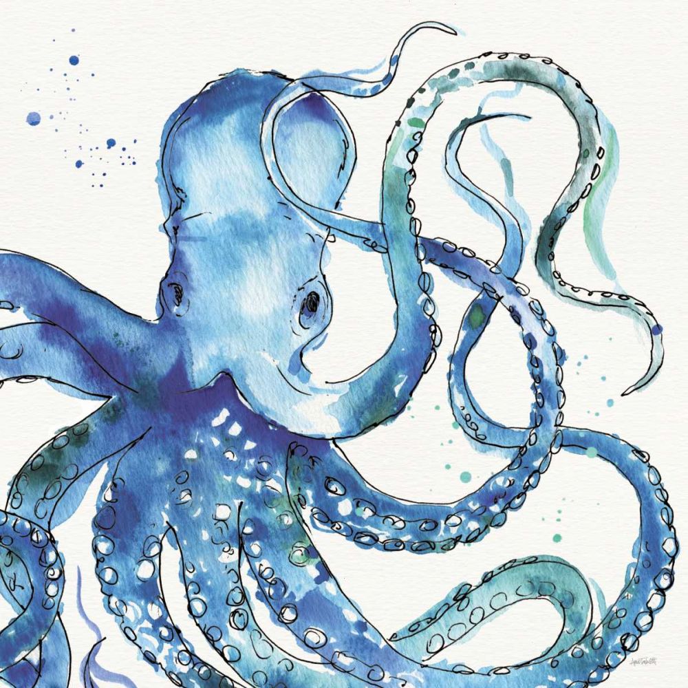 Deep Sea VIII art print by Anne Tavoletti for $57.95 CAD