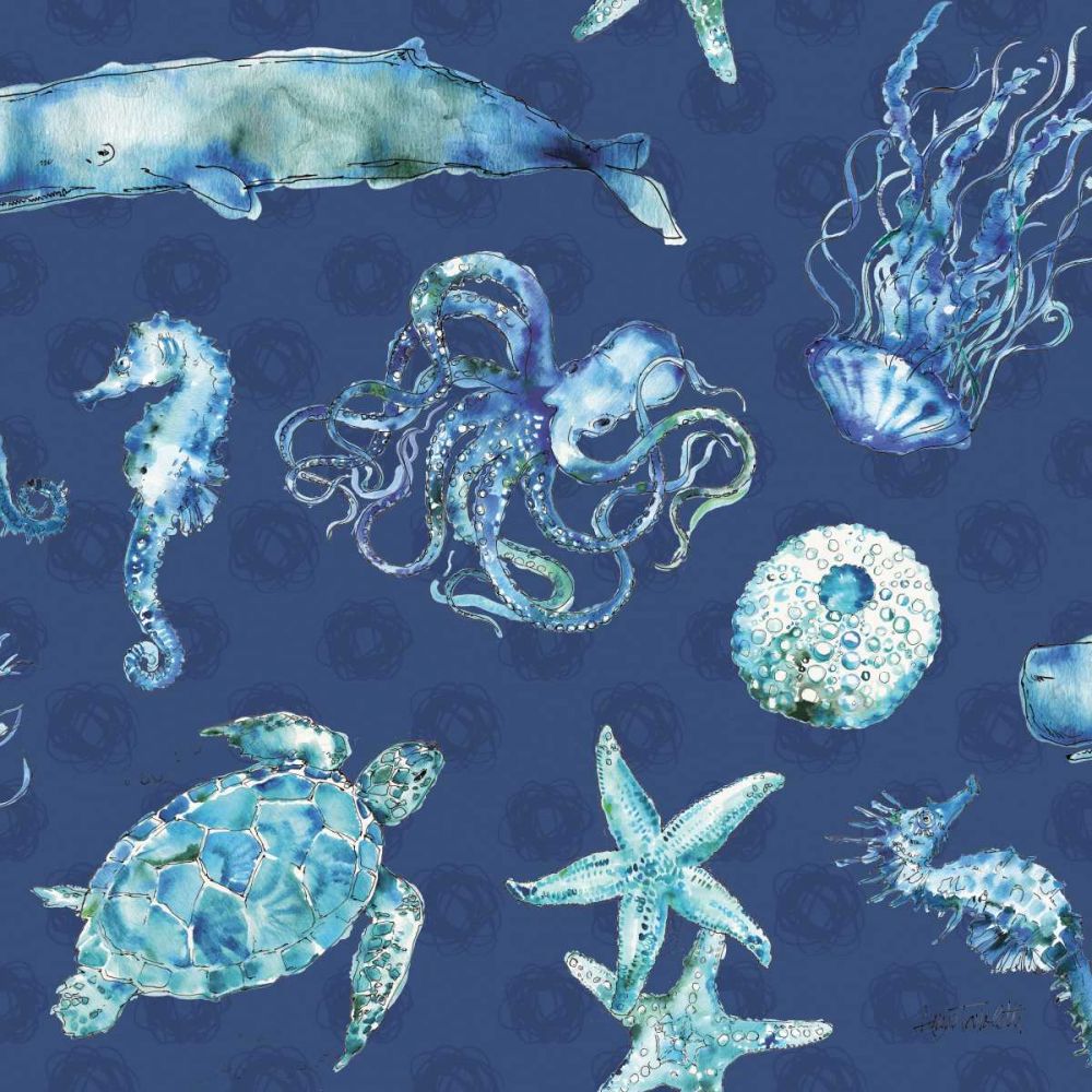 Deep Sea Step 01B art print by Anne Tavoletti for $57.95 CAD
