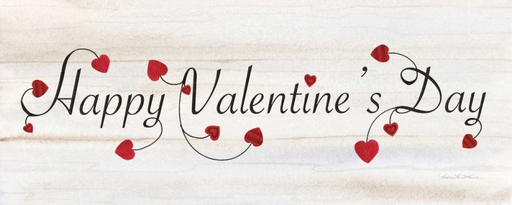 Rustic Valentine Saying I art print by Kathleen Parr McKenna for $57.95 CAD
