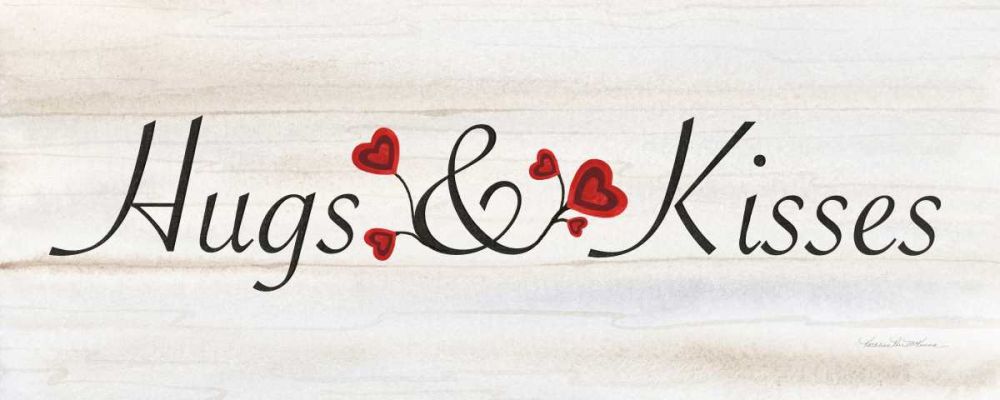 Rustic Valentine Saying III art print by Kathleen Parr McKenna for $57.95 CAD