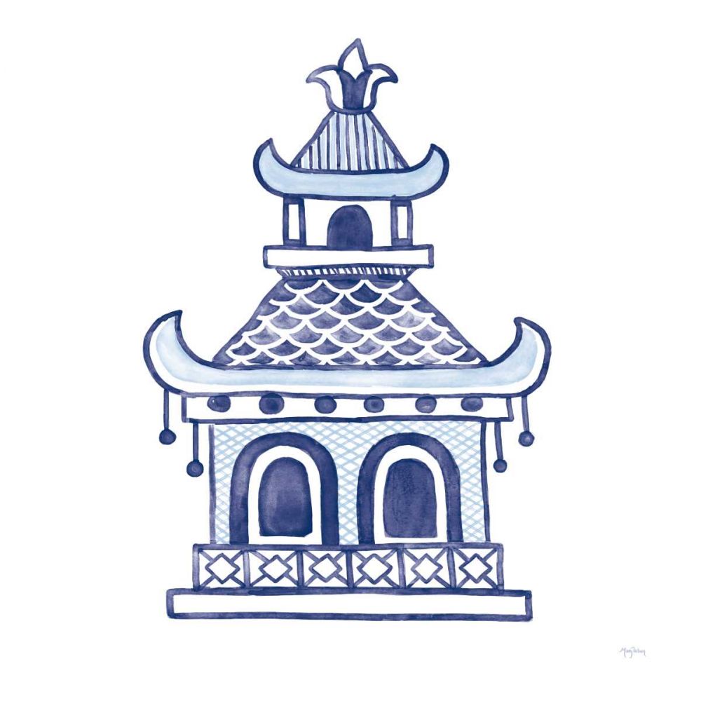 Everyday Chinoiserie I art print by Mary Urban for $57.95 CAD