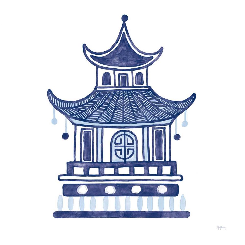 Everyday Chinoiserie II art print by Mary Urban for $57.95 CAD