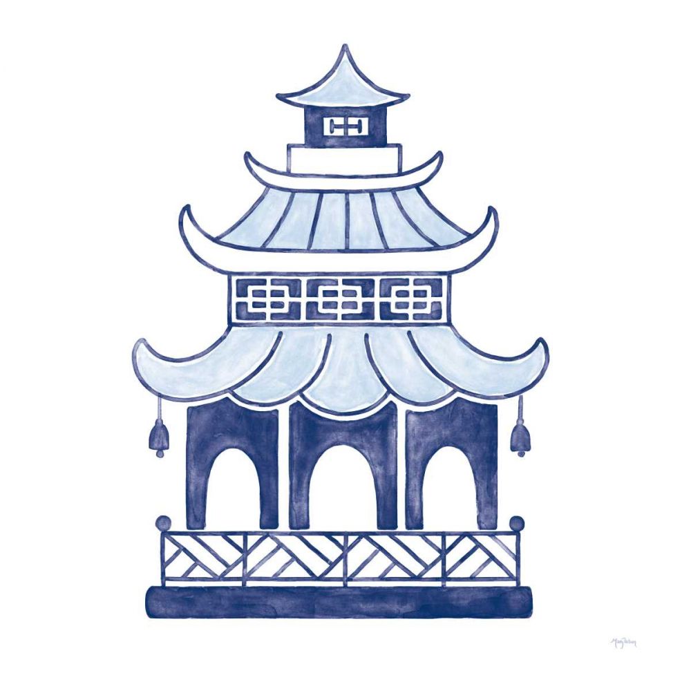 Everyday Chinoiserie IV art print by Mary Urban for $57.95 CAD