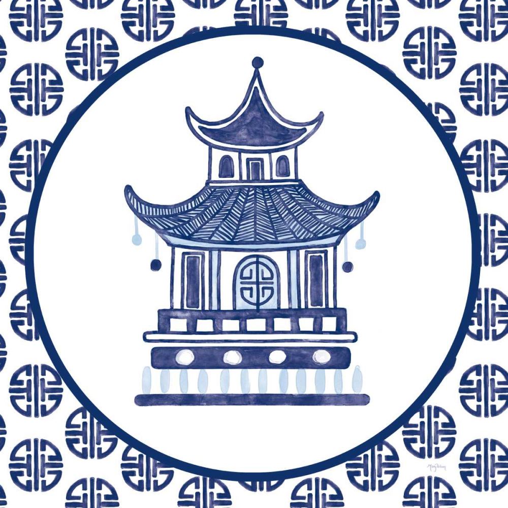 Everyday Chinoiserie VI art print by Mary Urban for $57.95 CAD