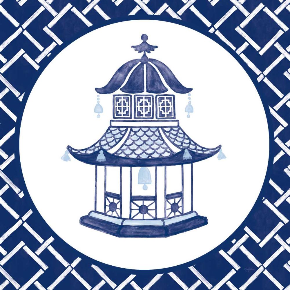 Everyday Chinoiserie VII art print by Mary Urban for $57.95 CAD