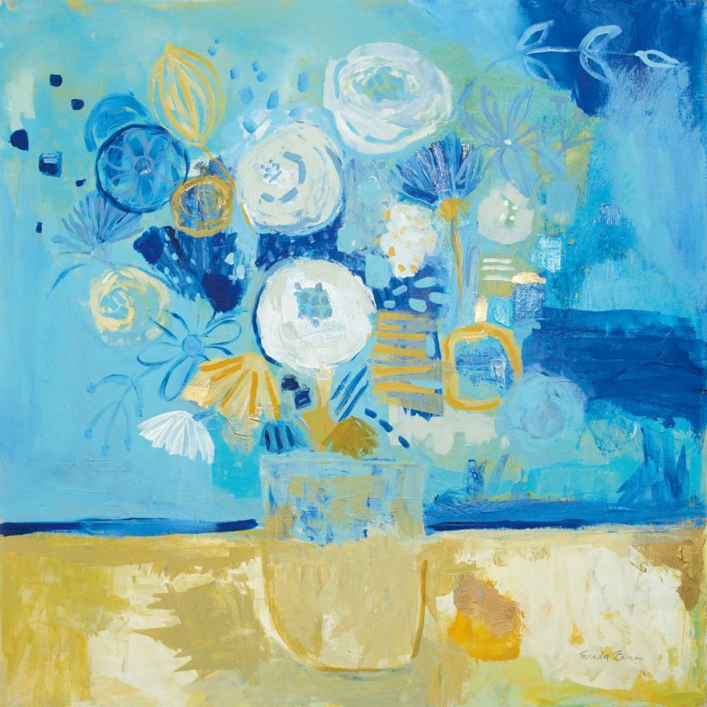 Lots of Flowers art print by Farida Zaman for $57.95 CAD