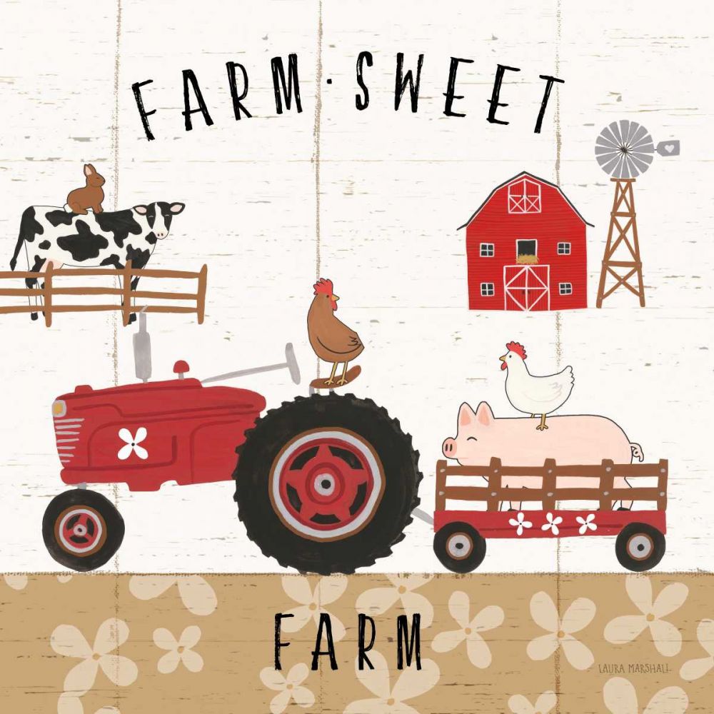 Country Roads V art print by Laura Marshall for $57.95 CAD
