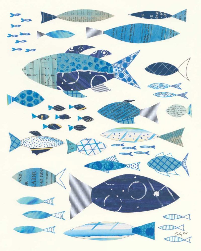Go With the Flow II art print by Courtney Prahl for $57.95 CAD