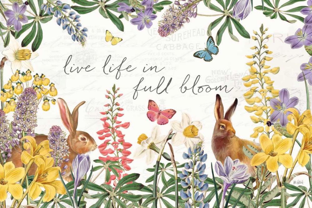 Easter Garden I art print by Katie Pertiet for $57.95 CAD