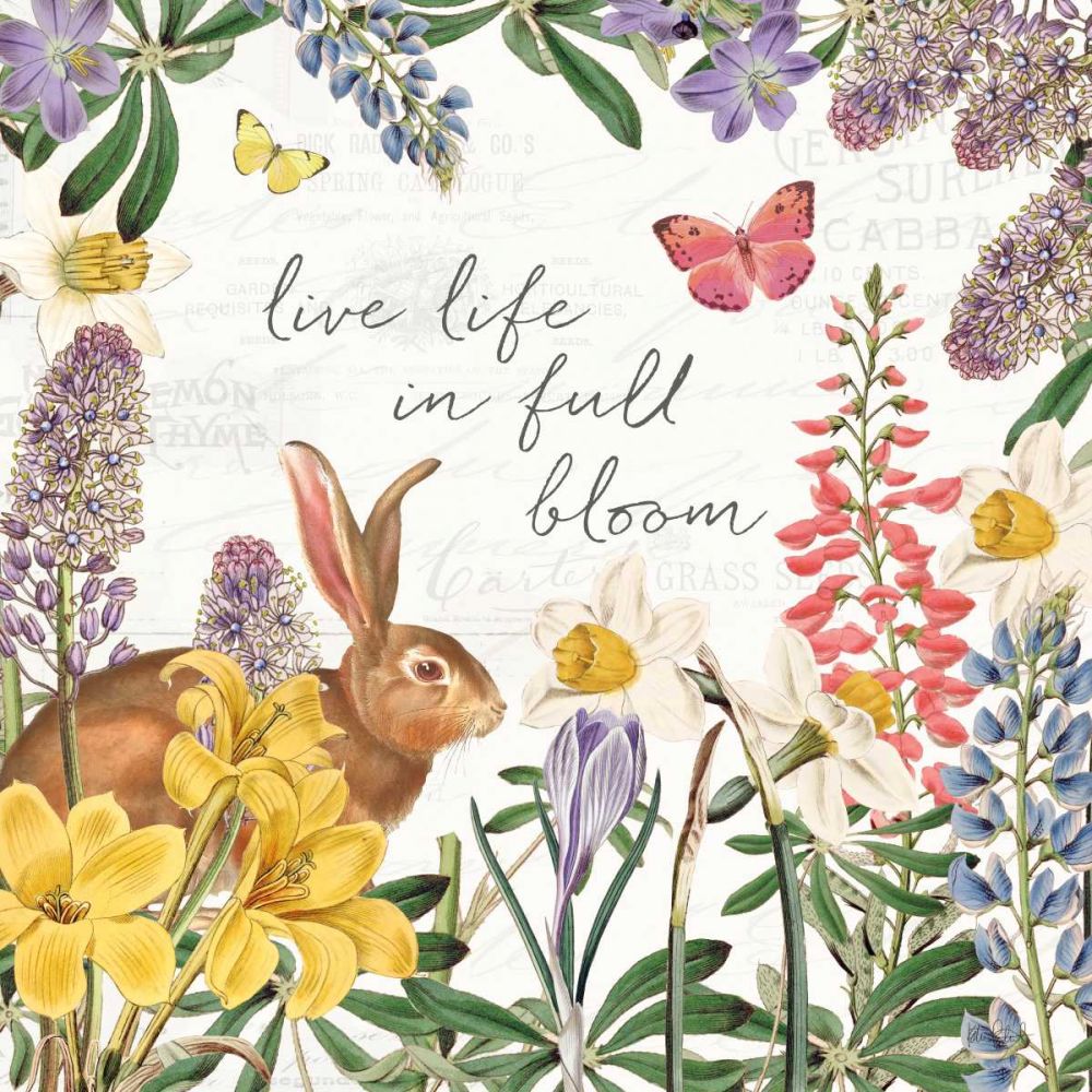 Easter Garden II art print by Katie Pertiet for $57.95 CAD