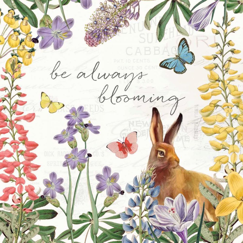 Easter Garden III art print by Katie Pertiet for $57.95 CAD