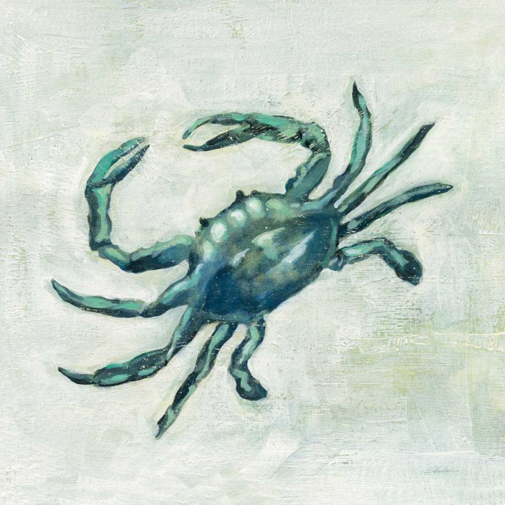 Indigo Sea Life II art print by Silvia Vassileva for $57.95 CAD