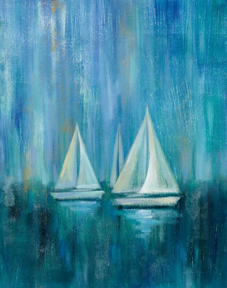 Sailboat Simplicity II art print by Silvia Vassileva for $57.95 CAD
