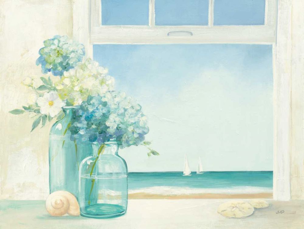 Seaside Hydrangea art print by Julia Purinton for $57.95 CAD