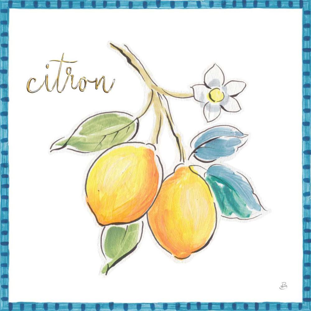 Mediterranean Breeze XIII art print by Daphne Brissonnet for $57.95 CAD