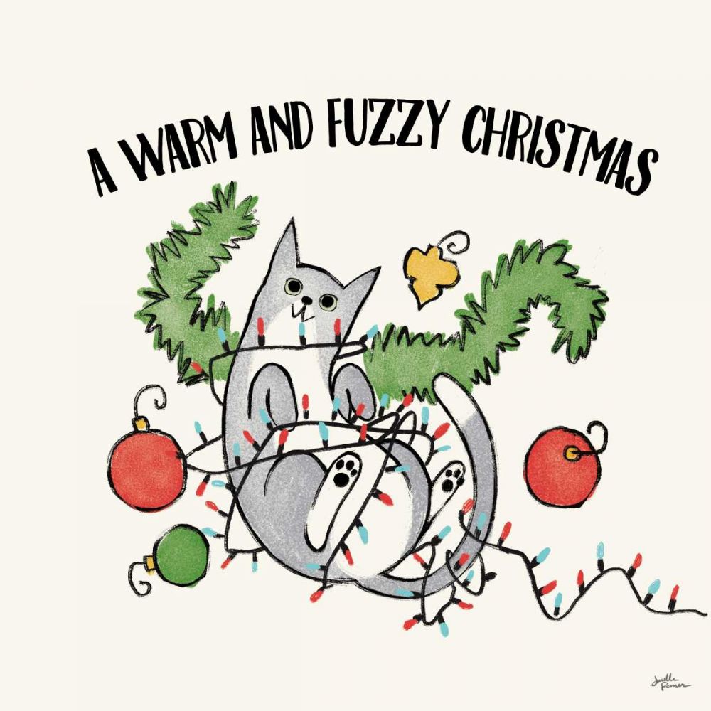 Santa Paws II art print by Janelle Penner for $57.95 CAD